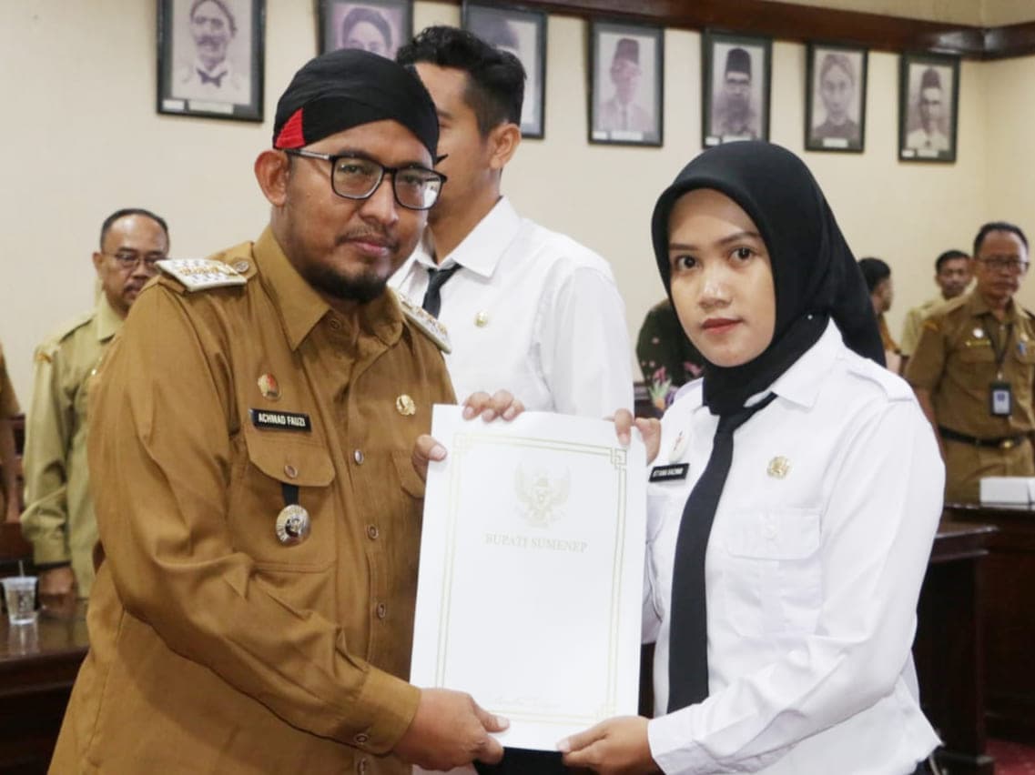 Penyerahan SK P3K Tenaga TEKNIS Tahun 2022
