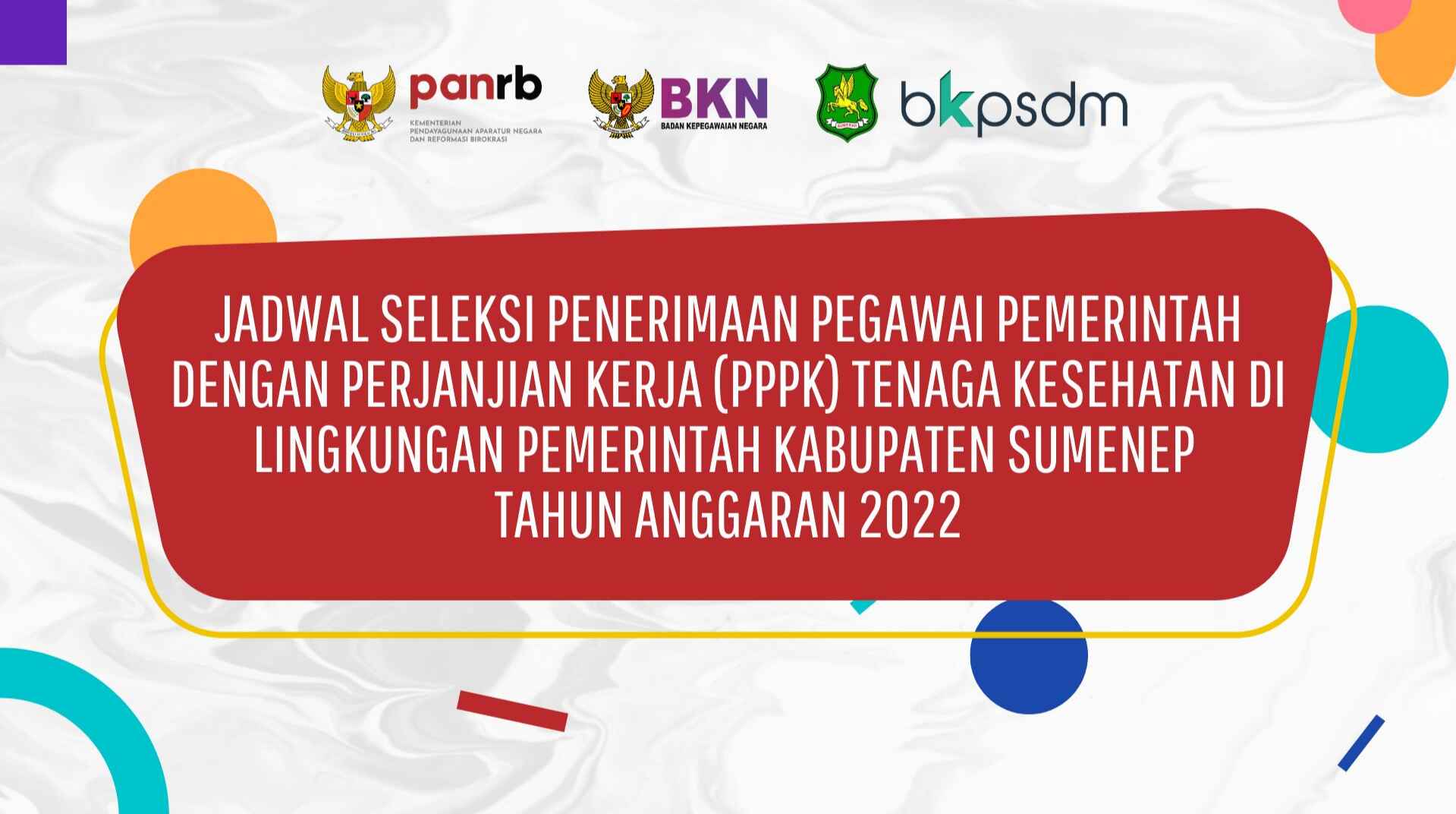 Bkpsdm Kabupaten Sumenep Jadwal Seleksi Penerimaan Pegawai Pemerintah Dengan Perjanjian Kerja 7499